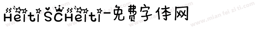 Heiti SCHeiti字体转换